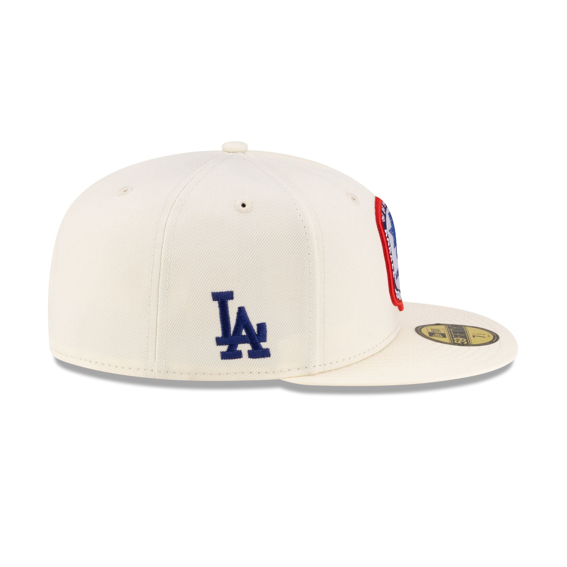 Los Angeles Dodgers 1984 Olympics Chrome White 59FIFTY Fitted Hat - Image 4