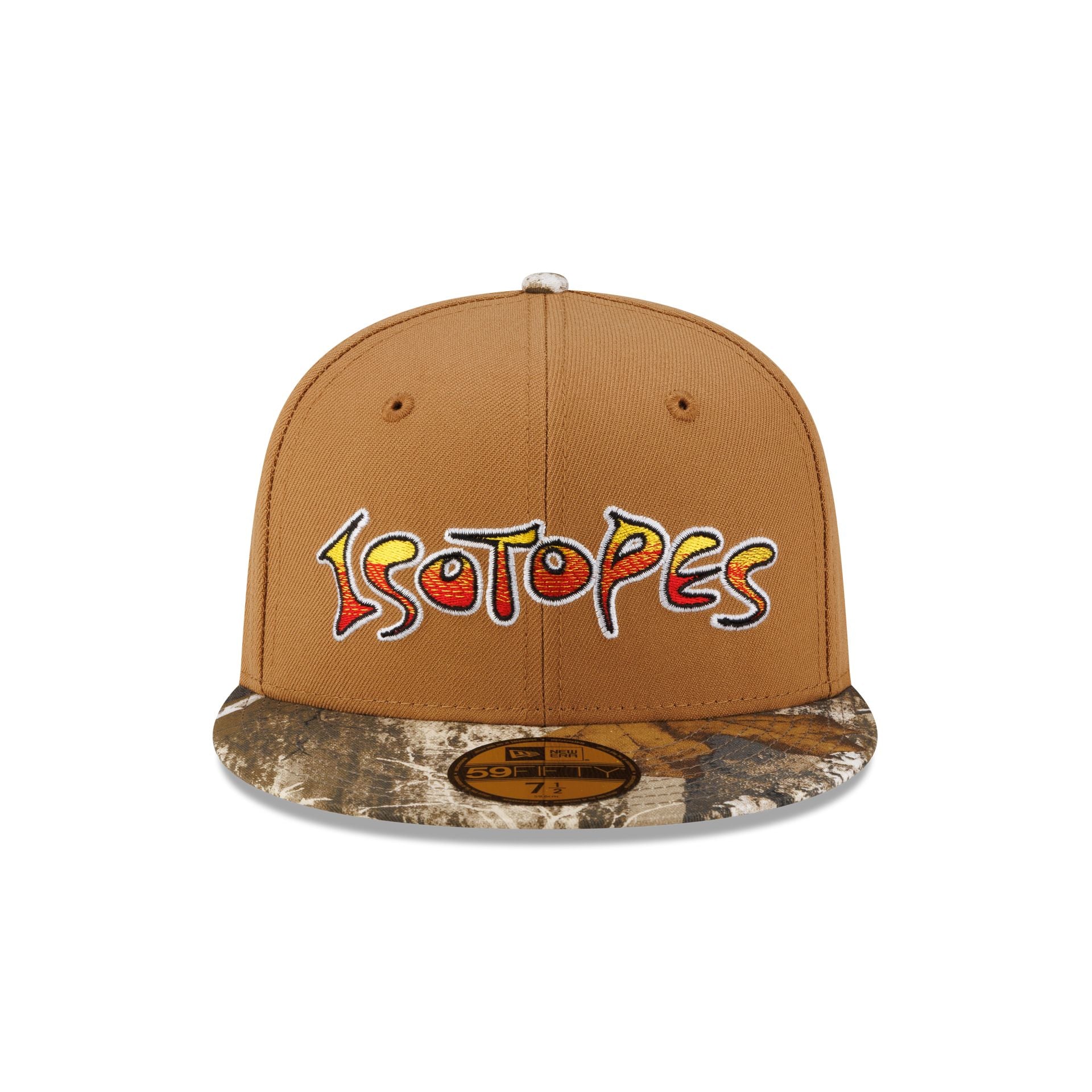 Just Caps Realtree Albuquerque Isotopes 59FIFTY Fitted Hat - Image 2