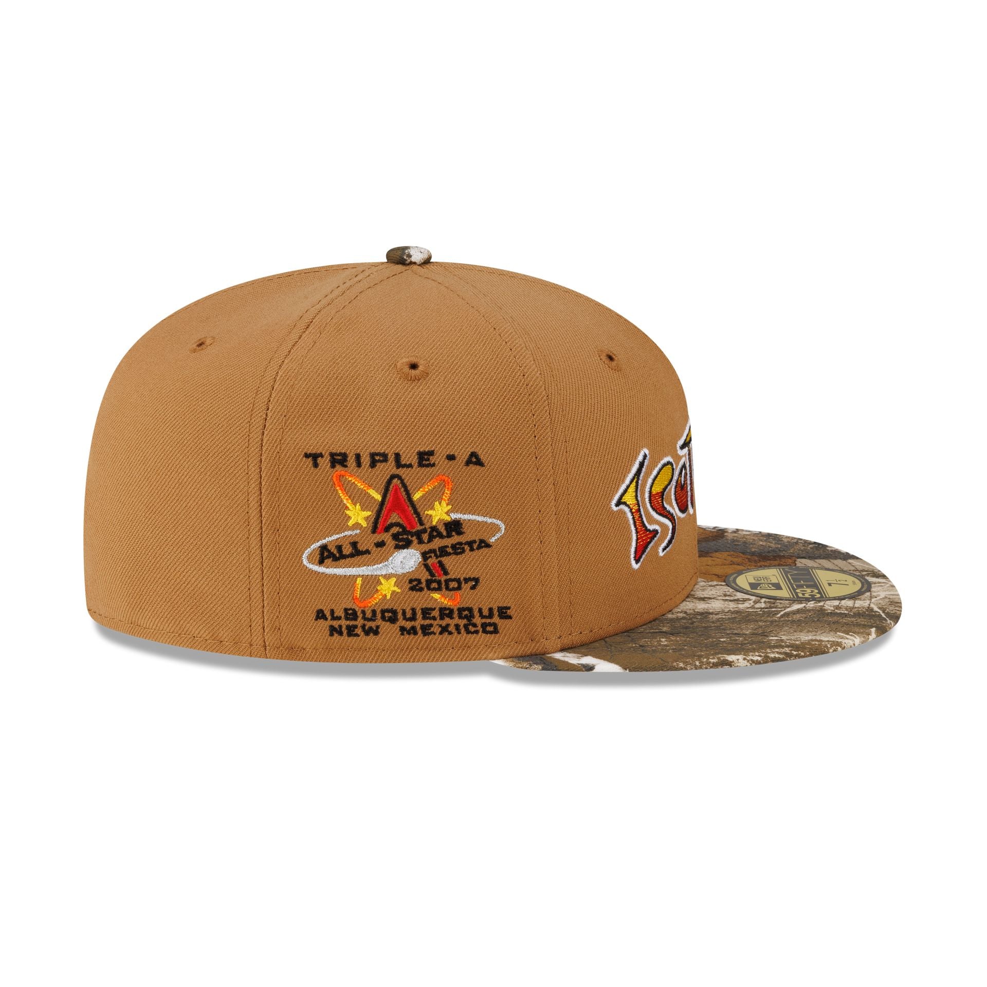 Just Caps Realtree Albuquerque Isotopes 59FIFTY Fitted Hat - Image 4
