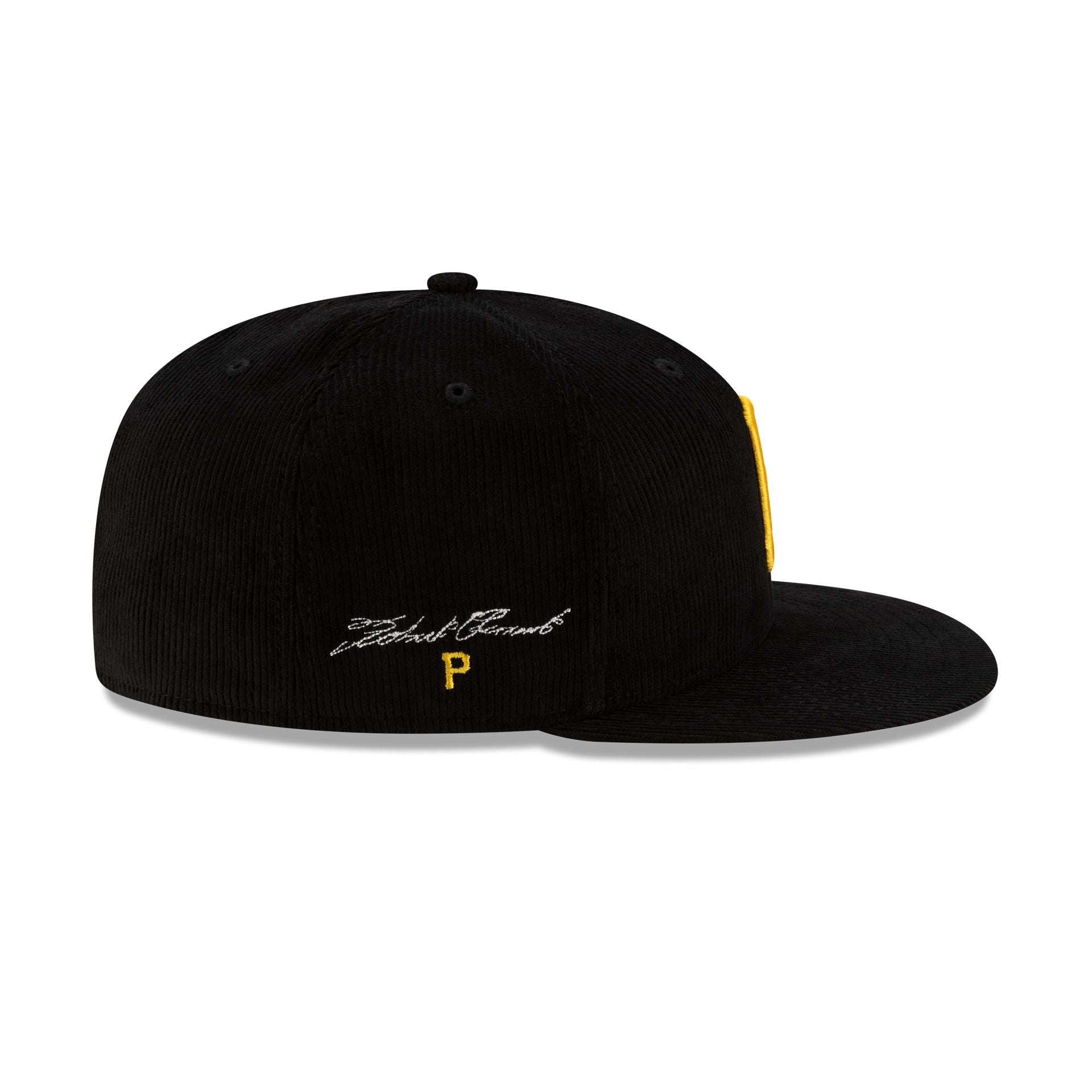 Just Caps Player Corduroy Pittsburgh Pirates Roberto Clemente 59FIFTY Fitted Hat - Image 4