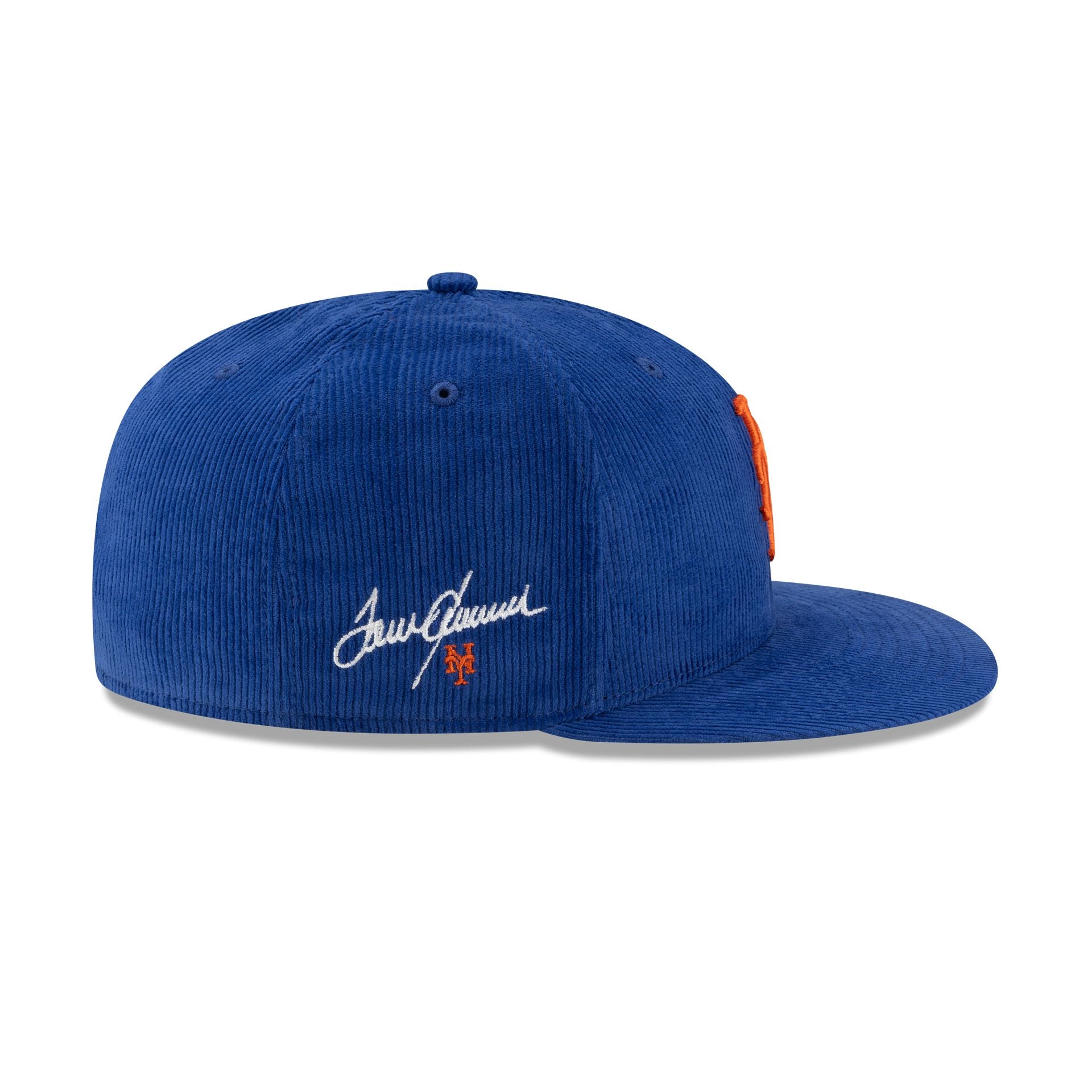 Just Caps Player Corduroy New York Mets Tom Seaver 59FIFTY Fitted Hat - Image 4