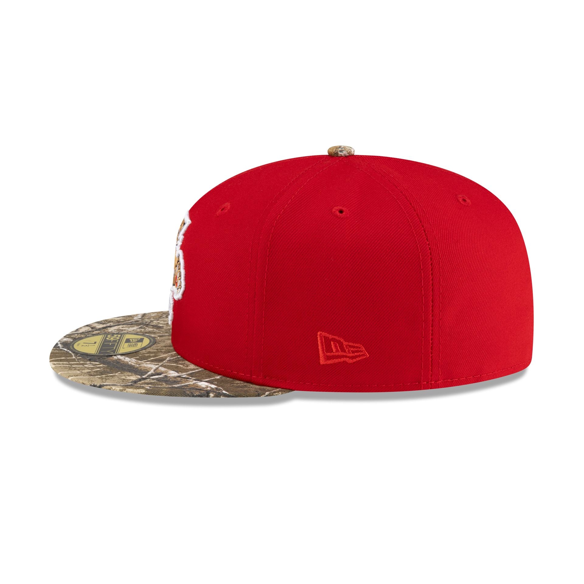Florida Panthers Realtree Visor 59FIFTY Fitted Hat - Image 5