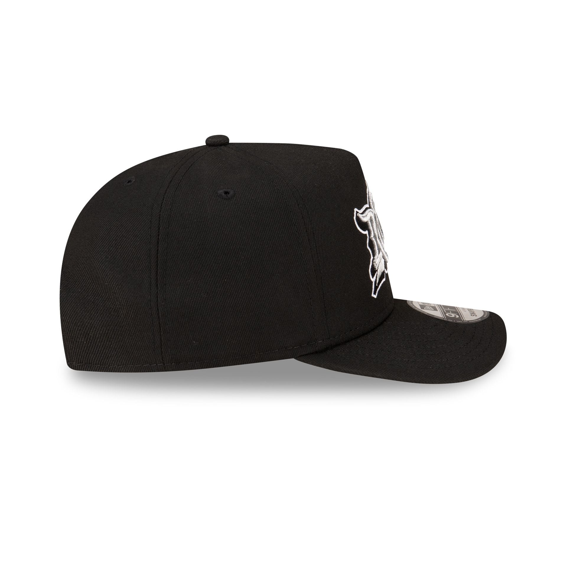 Born x Raised x Las Vegas Raiders Script Black 9FIFTY A-Frame Snapback Hat - Image 5
