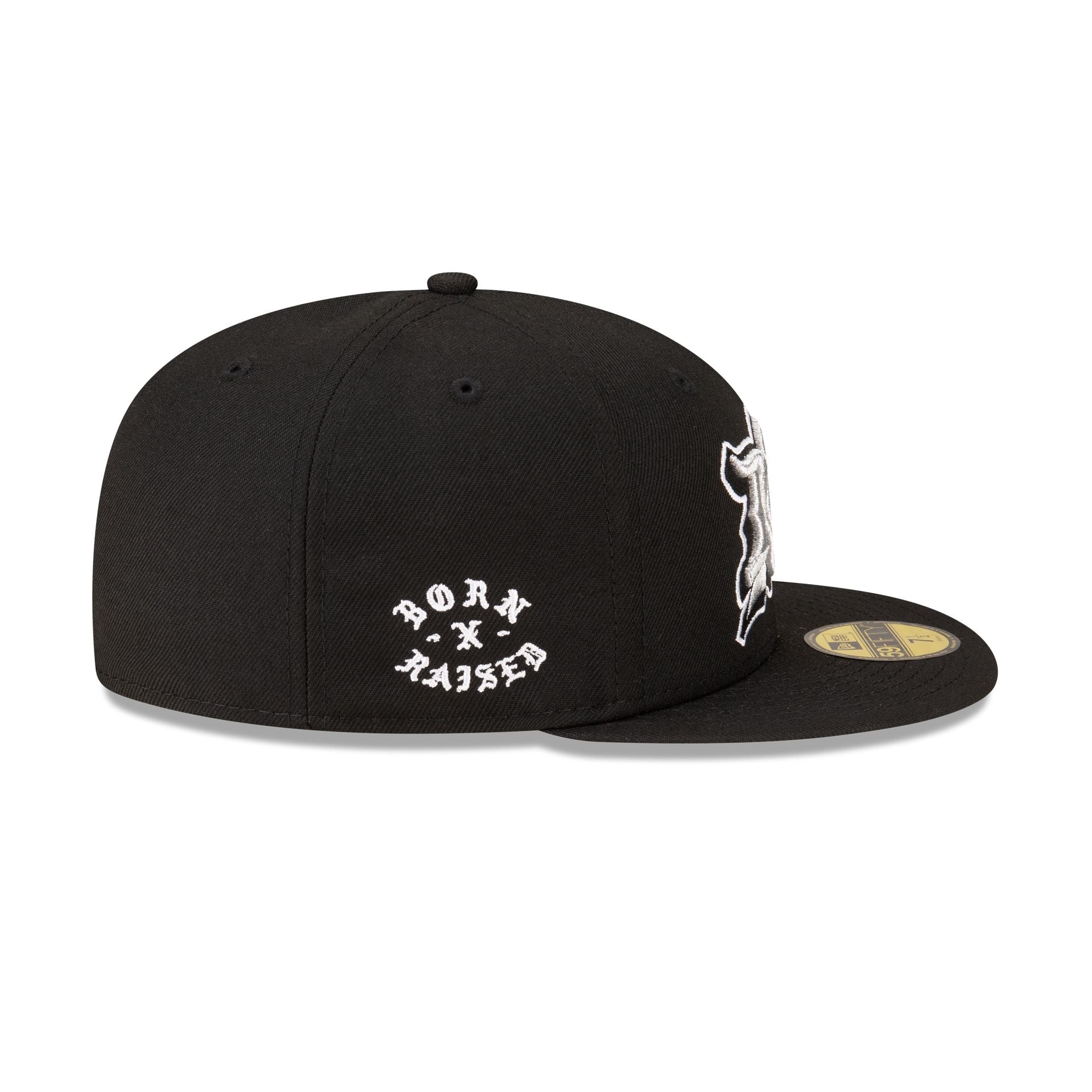 Born x Raised x Las Vegas Raiders Script 59FIFTY Fitted Hat - Image 4