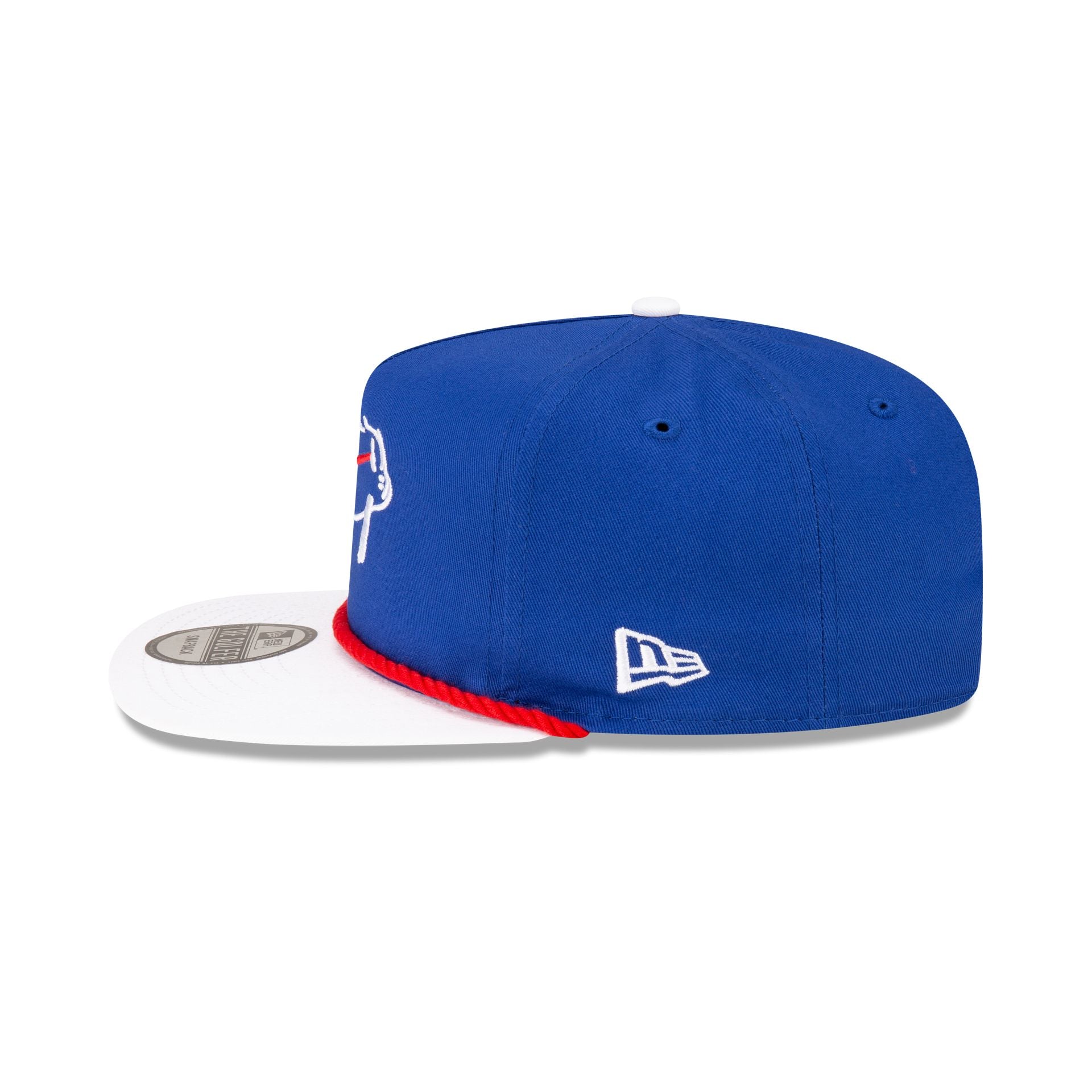 Buffalo Bills Billustration White Visor Golfer Hat - Image 4