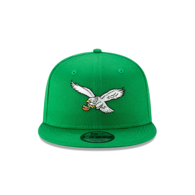 Philadelphia Eagles Historic Green 9FIFTY Snapback Hat - Image 2