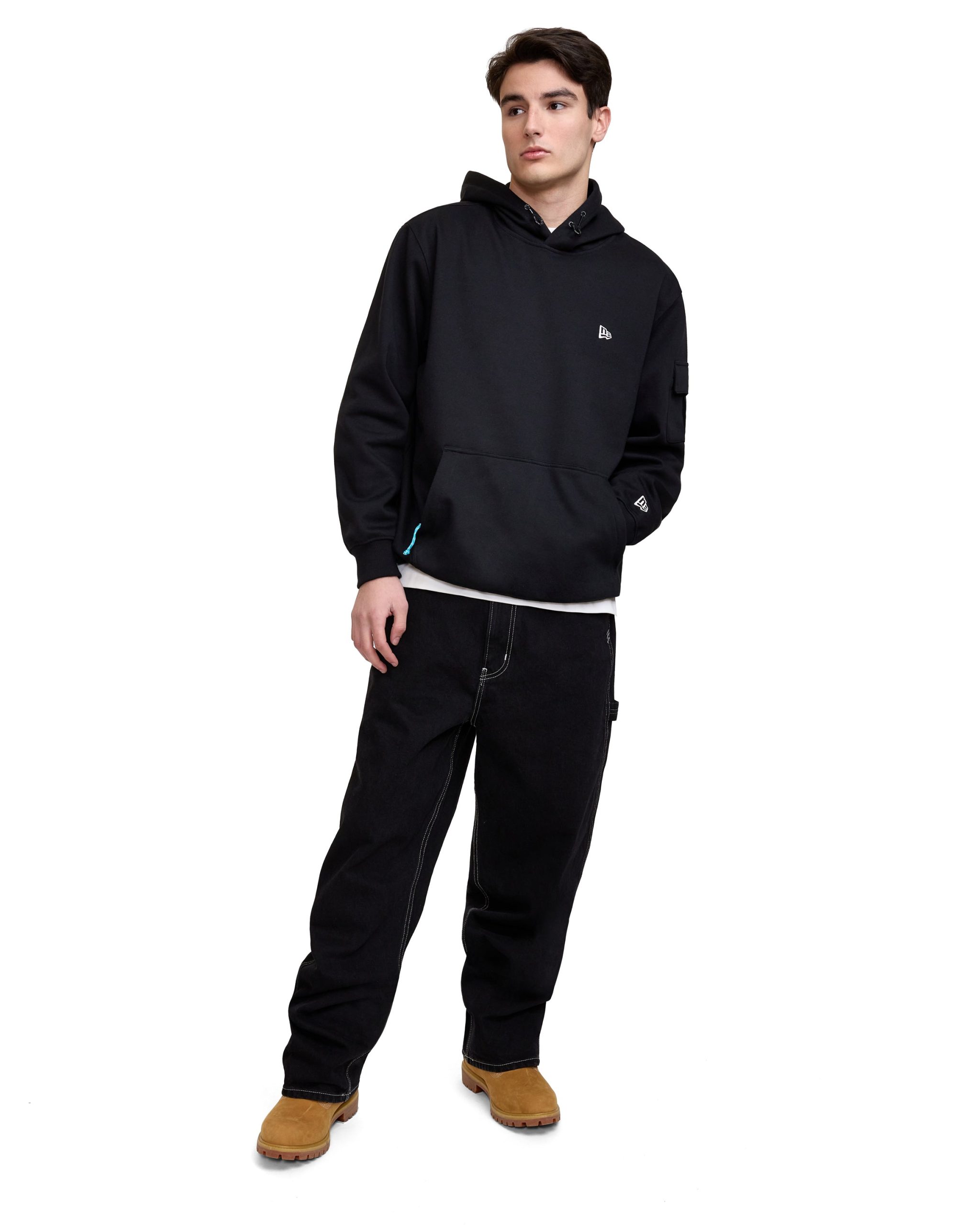 New Era Cap Black Outdoor Hoodie - Image 5