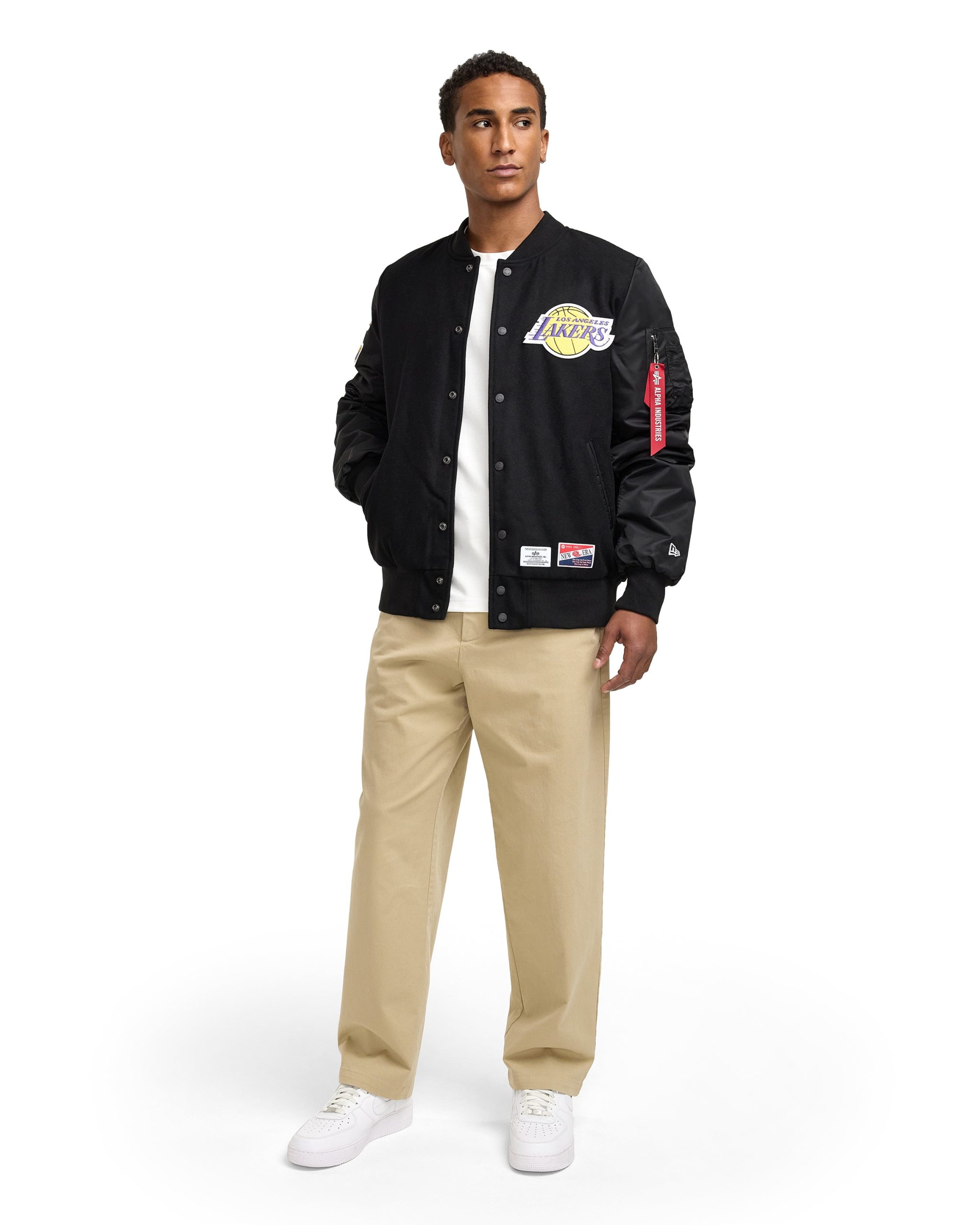 Alpha Industries x Chicago Bulls MA-1 Wool Varsity Jacket - Image 6