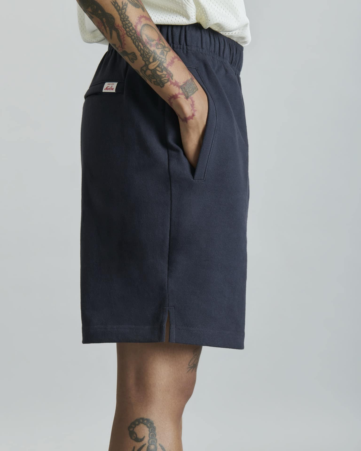 Alden Navy Sweatshorts - Image 5