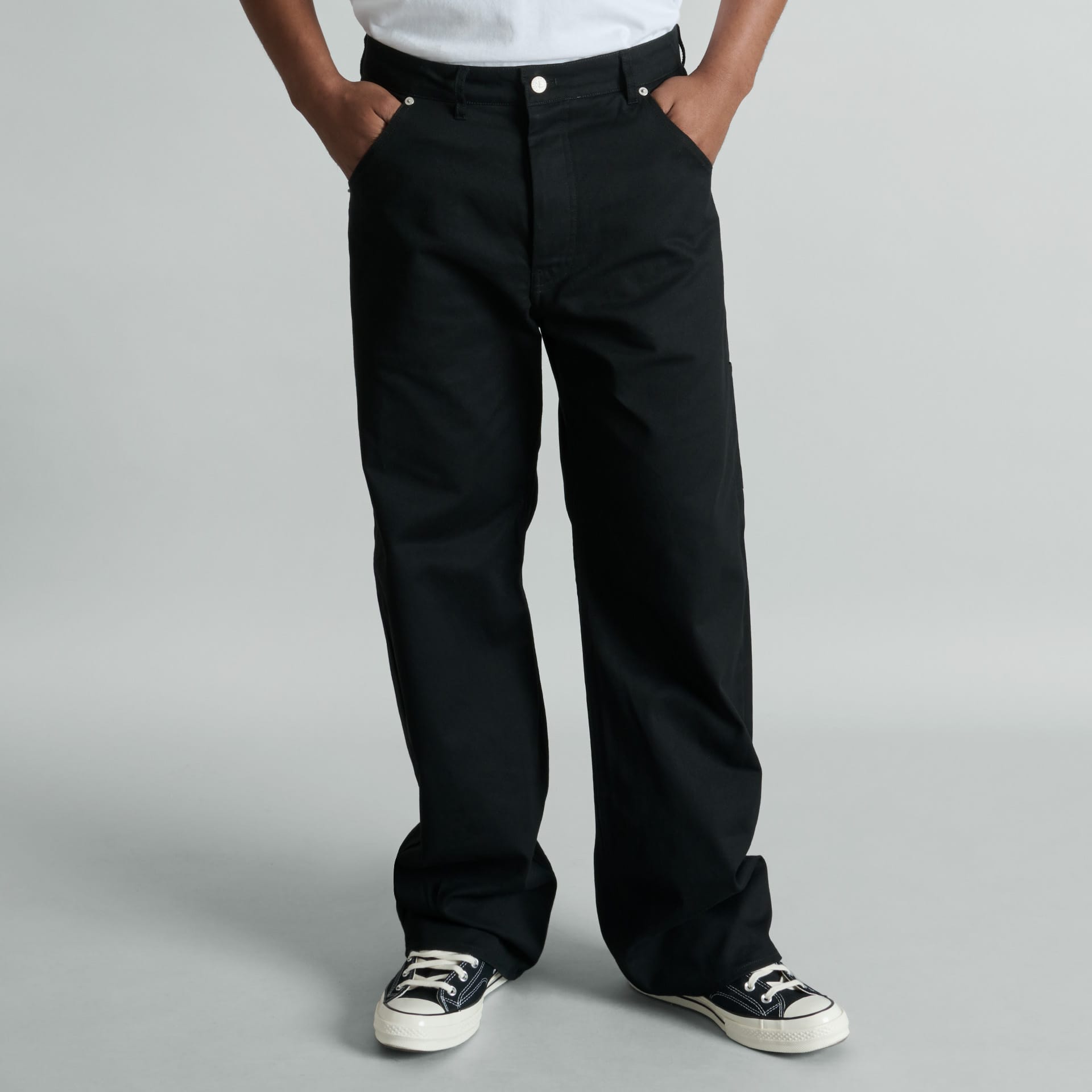 Ellicott Black Carpenter Pants