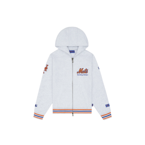 New York or Nowhere x New York Mets Youth White Full-Zip Hoodie