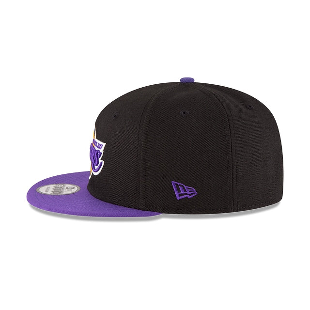Los Angeles Lakers Two Tone 9FIFTY Snapback Hat - Image 5