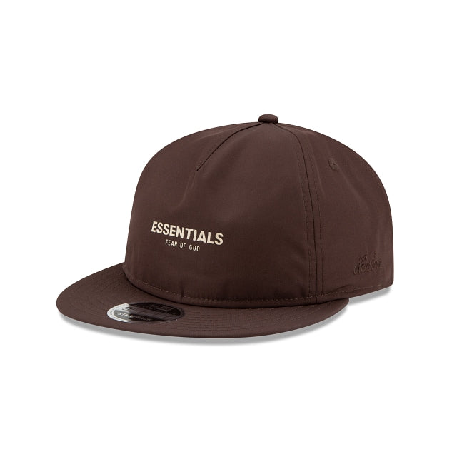 Walnut Fear Of God Essentials Retro Crown 9FIFTY Strapback Hat