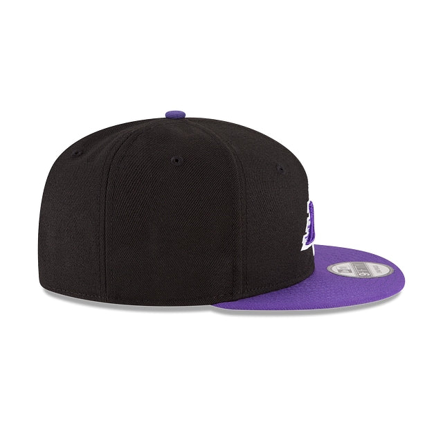 Los Angeles Lakers Two Tone 9FIFTY Snapback Hat - Image 6